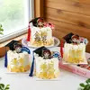 Decoración de Pastel para Temporada de Graduación: Gorra de Doctorado, Toga de Licenciatura, Niño y Niña, Éxito Dorado, Futuro Brillante, Adorno Acrílico