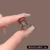 Nuevo Clip Pequeño de Garra con Pedrería de Lujo 2025 para Mujer, Pinza Transparente Versátil para el Flequillo Lateral, Accesorio para el Cabello