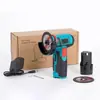 Fabricante Amoladora Angular Mini de 3 Pulgadas Máquina Pulidora de Batería de Litio para el Hogar Máquina Lijadora Set de Máquina de Corte Recargable Multifuncional