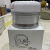 Mini Prensa de Ajo, Machacador de Ajo Manual para el Hogar, Triturador Pequeño de Ajo, Molinillo para Pasta de Ajo, Pelador de Ajo de Cocina
