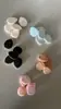 Almofada de Pó para Polegar Mini Gota d'Água Air Cushion Puff Mini para Ponta dos Dedos Corretivo Detalhe Puff de Maquiagem Não Absorve o Pó Puff Elástico Mini