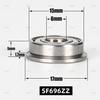 Rodamiento de Brida de Acero Inoxidable Sf608Zz Sf686Zz Sf688Zz Smf105Zz Sf6900 Sf6800