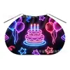 Capas de Fiesta de Cumpleaños Hechas a Medida de Fábrica para Niños con Diseños Impresos para Niños y Niñas, Capas de Rendimiento con Cordones
