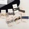 Un Par de Pinzas para el Cabello Florales de Acetato Estilo Coreano Retro, Pasadores de Moda, Pinzas Sencillas para Flequillo, Pinzas Laterales, Nuevos Accesorios para el Cabello