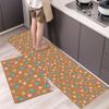 Tapete de cocina fresco de estilo americano, manta de noche, alfombra larga, tapete para puerta de entrada, tapete de corte completo, exportación transfronteriza