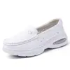 Stock Disponible Zapatos de Enfermera tipo Cushion para Mujer Otoño Antideslizantes Suela Suave Suela Gruesa Zapatos de Trabajo Médico y de Atención Sanitaria Venta al por Mayor Absorción de Impactos Resistentes al Desgaste Zapatos Individuales