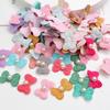 Mancha flor de tela accesorios flor de cinco pétalos flor de tela de perla accesorios de ropa decorativo AliExpress eaby Amazon