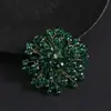 Novedad Flor de Perlas de Cristal de Seda Multicolor Broche de Moda Accesorios de Alambre de Cobre con Perlas de Cristal Corsage Decorativo para Vestido Venta al por Mayor