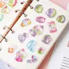 Pegatinas con Relieve 3D Hechas a Medida Estilo Japonés Antiguo Cristal Elevado Dibujos Animados Personajes Pequeños Pegatinas Decorativas para Funda de Teléfono y Agenda