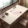 Novo Tapete de Mesa Zen Estilo Chinês, Impermeável, à Prova de Óleo, Lavável, Tapete de Mesa para Escrita Caligráfica, Pano de Mesa de Estudo de Alta Qualidade em Estilo Chinês Tradicional