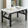 Mesa de Jantar Retangular Dobrável Personalizada, Mesa de Jantar de Dormitório, Mesa Pequena de Chão, Mesa Simples de Quiosque, Mesa Quadrada para Exterior, Dobrável