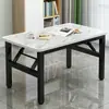 Mesa Baixa Dobrável, Mesa Quadrada e Redonda, Mesa de Jantar para Apartamentos de Aluguel e Dormitórios, Mesa Pequena, Mesa Simples para Feiras, Mesa Retangular para Exterior