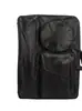 Bolsa de couro preto brilhante 4K para pintura bolsa para prancheta mochila à prova d'água bolsa para prancheta portátil bolsa de pintura multifuncional bolsa para desenho