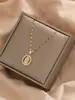 Collar para Mujer Cruz de Oriente Medio Transfronterizo Nuevo Estilo Producto de Origen Cobre Microincrustado Circonita Color Moda Joyería Lujo Ligero (Zircón de Color Aleatorio)