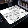 Alfombrilla de Ratón E-Sports de Anime al por Mayor Borde Engrosado con Bloqueo Alfombrilla para Escritorio de Computadora Alfombrilla para Oficina y Estudio Transferencia de Calor Alfombrilla Antideslizante para Teclado