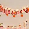 Colgante de Año Nuevo 2026, Decoración de Sala de Estar para el Día de Año Nuevo, Colgante de Cadena de Caquis, Año del Caballo, Festival de Primavera, Decoración de Escena para el Día de Año Nuevo, Cadena para Colgar
