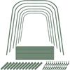 Estrutura de Suporte para Estufa, Rack para Plantio Doméstico, Treliça para Estufa, Tubo Curvo para Cultivo de Vegetais em Varanda, Jardinagem Plantas Verdes