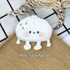 Pelúcia Fofa Desenho Animado de Dumpling Boneca Baozi Broche Bolsa Acessórios de Cabeça para Menina com Acessórios Decorativos