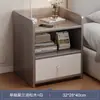 Mesita de Noche Pequeña para Dormitorio del Hogar 2026 Venta Caliente Almacenamiento Gabinete Pequeño Mesita de Noche para Habitación de Alquiler Estante de Almacenamiento Simple