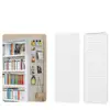 Estantería de Libros Tablero Perforado para el Hogar Acero Combinación de Accesorios Lateral Multifuncional Estante de Almacenamiento Metálico Accesorios
