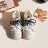 Marca de Moda 2025 Nuevas Explosiones Zapatos Blancos Tenis de Mujer Para Combinar Sentido de Alta Gama ins Zapatos de Entrenamiento Alemanes de Moda XY-A309