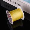 Cuerda Elástica Círculo Pequeño Plano DIY Hecho a Mano Pulsera de Cuentas Sueltas Cordón con Cuentas Cordón Elástico Resistente al Desgaste Accesorios de Joyería con Cordón Elástico