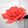 Arreglo de Rosetón Gigante Decoración de Boda Set para Fiesta al Aire Libre Accesorios para Sesión de Fotos Cabeza de Flor Artificial de Simulación de Espuma