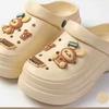 Sapatos Coelho Infantil Meninos Crianças Médias e Grandes Verão Roupa Exterior Respirável Sola Grossa Sapatos de Praia Bebê Menina Fofo Interior
