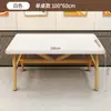 Combinación de Mesa y Silla para Restaurante de Comida Rápida Restaurante Tienda de Fideos Tienda de Desayunos Mesa de Comedor Económica Hotel Catering Comercial Mesa Rectangular