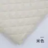 Tela de Algodón Acolchada Engrosada, Tela Acolchada con Cable Doble Cara, Forro para Ropa de Algodón, Forro Térmico Comprimido Compuesto