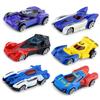 Ventas Directas de Fábrica Transfronterizas juguetes de coche de aleación niños mini inercia retroceso modelo de coche de carreras set de juguetes