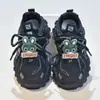 Zapatos con forro de felpa para niñas, zapatos para niños, nuevos zapatos deportivos transpirables para niños para otoño/invierno 2026, estilo popular para niños