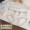 Braguitas florales de cintura media para mujer, suaves, transpirables, cómodas, algodón puro, entrepierna antibacteriana, calzones tipo triángulo para chica estudiante