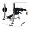 Supino comercial rack, levantamento de peso, cama de barra, academia, empurrar peito profissional, equipamento de fitness multifuncional, treinador de rack de peso