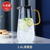 Tetera de Vidrio Resistente a Altas Temperaturas Creativa Escandinava Olla a Prueba de Explosiones para Jugos con Tapa Filtro Taza para Té de Hierbas Juego para Cold Brew