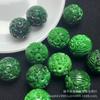 Patrón de Dragón de Jade Sintético Cuentas Sueltas Venta al por Mayor DIY Pulsera de Cuentas de Dragón Tallado Pulsera Collar Colgante Estilo Antiguo Pendientes