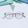 Fábrica de monturas de gafas TR90 de montura pequeña, venta al por mayor, tienda de gafas para niños, venta rápida, corrección de miopía, monturas de gafas para estudiantes redondas