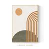 Pintura decorativa Morandi para sala de estar, líneas abstractas modernas y sencillas, pintura nórdica para pasillo, mural para restaurante, hotel y dormitorio.