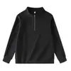 Otoño 2026 Nuevo Sudadera Casual para Hombre Shute Algodón Cuello Alto Medio Cremallera Pulóver Holgado Sudadera Juvenil Hombre