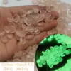 Cubos de Gelo Luminosos Ecológicos em Formato, Pedras Fluorescentes Coloridas, Areia para Fundo de Aquário, Acessórios de Decoração para Aquário Atacado