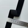 Fornecimento Direto da Fábrica 8~60mm Sutiã de Roupa Íntima Alças de Ombro Antiderrapantes Cós de Calça Banda Elástica de Lado Único Escovada Preto e Branco