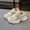 Zapatos Deportivos Infantiles para Niñas Primavera/Verano 2026, Nuevos Zapatos de Correr de Verano con Diseño Hueco para Niños Mayores, Zapatos de Malla