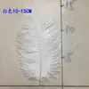 Plumas de Avestruz Reales 10-80CM Blancas Decoraciones para Pasillo de Boda Centros de Mesa Plumas de Avestruz DIY Accesorios Decorativos de Plumas Plumas Grandes