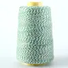 Hilo de Poliéster de Colores para Coser Bolsas, Hilo de Sellado para Máquina de Coser de Bolsos de Mano, Hilo de Sellado para Empaque de Bolsas Tejidas, Hilo para Zongzi, Hilo y Aguja de Alta Resistencia