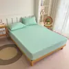Sábanas bajeras de color sólido seleccionadas, fundas bajeras cepilladas, fundas protectoras lavables, fundas de almohada, sábanas bajeras, protectores de colchón Simmons, sábanas bajeras con estampado por calor