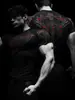 Breathedivinity Nova Roupa de Fitness Musculosa Masculina de Verão Manga Curta Esportiva Fitness Leggings de Secagem Rápida