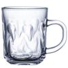Taza de vidrio Benma G-HORSE, taza de té, taza de café, taza de agua, taza de vino, oficina, hogar, transparente, incoloro, cinturón