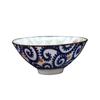 Taza de Porcelana Azul y Blanca con Forma de Sombrero de Bambú Taza Monocromática Taza de Dos Colores Retro Chino Color Bajo Esmalte Taza de Maestro para el Hogar Taza de Té de Cerámica Caja de Regalo