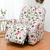 Cubierta Elástica de Cobertura Total para Sillón Reclinable Estilo Navideño de Nuevo Producto Transfronterizo Cubierta para Mecedora Tela Engrosada Cubierta para Sofá Reclinable Dropshipping