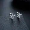 Brincos de Argola Cruzados de Zircônia Transfronteiriços para Homens, Brincos de Argola Lisos, Presilhas de Orelha de Raio, Pingentes de Orelha, Acessórios de Orelha para Mulheres, Amostra de Live do TikTok